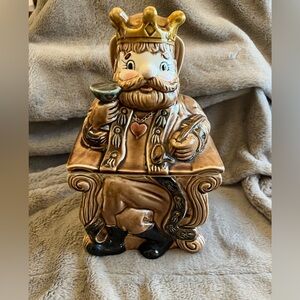 Vintage Ole King Cole Japanese Cookie Jar